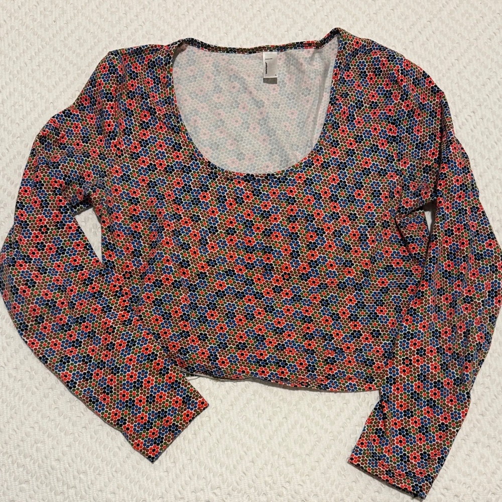 American Apparel Geometric Women's Crop Top